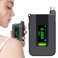 Electrochemical Alcohol Tester IPS Display Non-Contacting Electronic Breathalyzer Portable Alcohol Meter for Professional Use