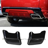 For 2018 to 2022 Range Rover Sport L494 3.0T Muffler Tailpipe Black Rectangular Exhaust Tip System