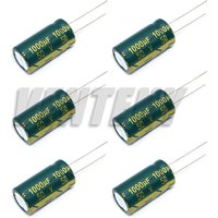 10pcs/lot Low ESR/Impedance high frequency 25V 35v 50v 1000UF aluminum electrolytic capacitor Tolerance 20%