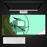 Adventure Time BMO Mouse Pad Gaming Mousepad Large g pro x ultra light 2 900x400mm MouseMat Gamer XXL Mause Carpet PC Desk