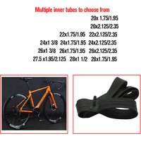AliExpress NONE 20/22/24/26/27.5/28 inch Electric Bicycle Electric Vehicle Wheel Parts electric bicycle inner tube Butyl Rubber