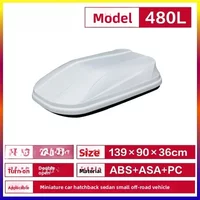 NEW 2025 Newly Upgraded Roof Luggage Universal Ultra-thin Large-capacity Car Off-road SUV Roof Box Suitcase Rack