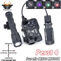 Tactical Zenitc o Perst 4 PERST-4 RED Dot IR Aiming GEN.3.0 GunHunting WeaponLight WADSN M300 M600 Surefir Flashlight 20MM Rail
