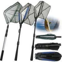 Fishing Landing Net Foldable Collapsible Telescopic Fishing net Durable Nylon Hand Net for Easy Catching or Releasing Trout