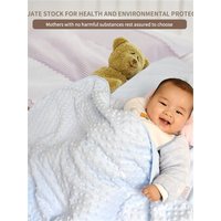 Soft Plush Baby Swaddle Blanket - Warm Winter Fleece Quilt & Receiving Swaddle Bag for Toddlers | Essential Newborn Bedding Set