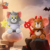 New 20cm Tom and Jerry Plush Toy Devil and Angel Series for Halloween Gift Stuffed Animal for Kids and Fans Christmas Gift