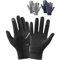 AliExpress Ski Gloves Women Men Waterproof Non-slip Cycling Running Mittens Sports Windproof Thermal Fleece Snowboard Snow Skiing Gloves