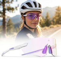 Photochromic Cycling Sunglasses Men Women UV400 Sports Goggles Running Outdoor Day Night Driving Hiking Marathon Eyewear