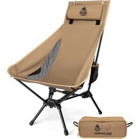 OneTigris Portable Tigerblade Camping Chairs Outdoor Folding Fishing Chair For Trekking BBQ Parties Gardening Beach Indoor Use image 3