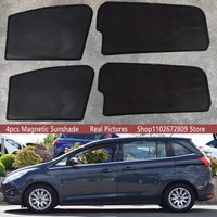 Magnetic Car Sunshade Shield Windshield Frame Curtain Sun Shade For Ford Grand C-Max MK2 2010 - 2019 2018 2017 Auto Accessories