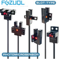 Small U-shaped Micro Photoelectric Sensor 5to24VDC Photomicrosensor Switch NPN PNP NO NC Limit Sensor GT2