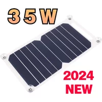 2024 New Solar Panel 30W Factory Direct Sales Solar Phone Power Bank Car Mobile Power Charging 6.8V EESBAO