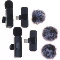 K9 Wireless Microphone Mini Audio Video Recording Mic For Phone Android Laptop Live Gaming Mobile Phone Microphone