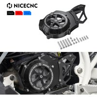 NICECNC ATV Engine Left Side Transparent Stator Sprocket Cover Guard For Yamaha Blaster 200 YFS200 1988-2006 YFS200SE Parts