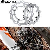 Motorcycle 260MM 220MM Front Rear Brake Discs Rotors For Husqvarna FE FC FX TE TC TX 125 250 300 350 400 450 501 2014 2015-2023