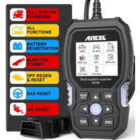 ANCEL BZ700 for Mercedes Benz OBD2 Scanner Full System Code Reader ABS Bleeding DPF EPB OIL 9+ Reset OBD2 Automotive Scanner