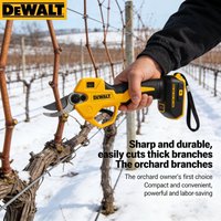 Outil de jardinage et d'élagage électrique sans balais Dewalt, compatible avec batterie au lithium, adapté à l'élagage des arbres fruitiers (unité nue)