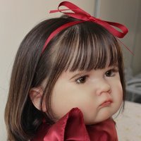 BZDOLL 60CM Soft Vinyl Cloth Body Reborn Baby Doll For Girl Like Real Big Fat Princess Toddler Doll Kid Birthday Gift Play House