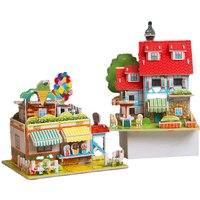 Paper 3D Puzzle DIY Handmade Assembled Building Model Educational Toys Kindergarden Children's Prizes Gifts Educational Toys