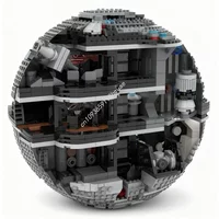 1358pcs MOC Mini UCS Death Star Battle Model Building Festival Gift Blocks Construction Toy DIY Education Creative Idea