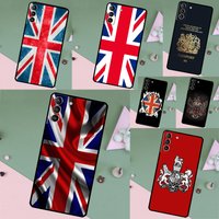 England British UK Union Jack Flag Case For Samsung Galaxy S26 Ultra S25 S24 S22 S21 S23 Ultra Plus S10 S20 S25 FE Phone Cover