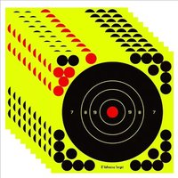 10/20/30/50PCS Splatter Target Stickers High Visibility Reactive Adhesive Paper Targets for Shooting Hunting Training Practice