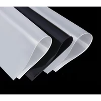 1PC Silicone Rubber Sheet Plate Mat High Temperature Resistant Clear Gasket Transparent Thick 0.5 1 2 3 4 5mm