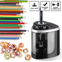 Electric Sharpener Desktop Automatic Pencil Sharpener Portable 6-8mm Pencil Cutter For Students School Office Stationery Tool