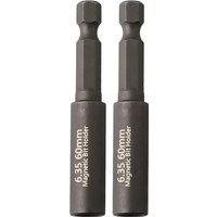 2/5 pieces magnetic extension screwdriver drill bit hexagonal shank drill bit set suitable for drill and handheld screwdriver