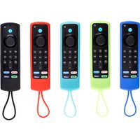 Silicone Remote Case Cover for 2021 Alexa Voice Fire TV Stick 3rd Gen Remote Control Luminous Protective Sheath
