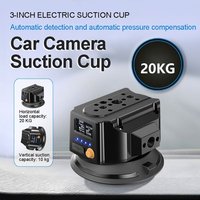 3-6 inch Strong Electric Suction Cup Car Camera Suction Cup Shock Absorption Sports Camera Fixed Shooting Tool for Camera Phone