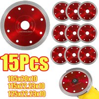 1-15Pcs Diamond Dry Cutting Blade Tile Cutting Blade for Angle Grinder Tile for Cutting Ceramic Tile Porcelain Granite Marbles