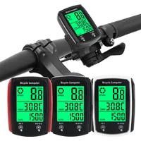 Night Cycling Backlit For Day English Waterproof Bike Accessories LCD Computer Speed Odometer Wired Speedometer For Bicycle Bike