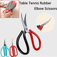 Gummischere Tischtennis umgedrehte Schere Gummi-Ellenbogen Ping-Pong-Schläger Gummischneidmesser Scharfer professioneller Schneider