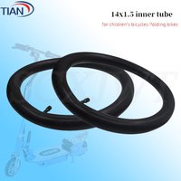 14 inch Butyl rubber 14X1.5 for children's bicycle inner tubes 14*1.50 14X1.50 tube tire hot thickening