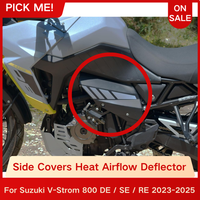 For Suzuki V-Strom 800 DE SE RE 2023-2025 ABS Plastic Side Panel Heat Airflow Deflector Motorcycle Side Covers Fairing