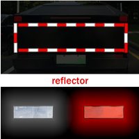 AliExpress Car Reflective Strips Reflective Tape Safety Warning Sticker Reflectors Bicycle Signaling Triangles Motorbike Decoration Sticker