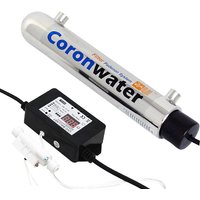 Stérilisation de filtre à eau ultraviolette Coronwater 1Gpm avec interrupteur de débit pour la maison
