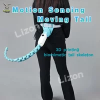 Furtail Motion Sensing Moving Tail Fox Wof Tail Cat Cosplay Animall Tail