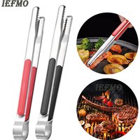 Stainless Steel BBQ Grill Tongs Food Cooking Tools Hot Pot Buffet Clip Baking Bread Steak Clip Kitchen Tools