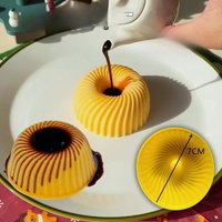 Silicone Crème Brûlée Cupcake Muffin Donut Mold For Caramel Pudding Jelly Pastry Cake Decoration Tool Kitchen Baking Tray
