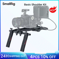 SmallRig Universal Grundlegende Kamera Schulter Mount Kit für DSLR Spiegellose Kamera Zubehör Rig mit 1/4 ”-20 Gewinde Löcher-2896B