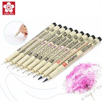 SAKURA/Sipa Pigma Micron Pen Needle Drawing Pen 003 005 01 02 03 04 05 08 10 12 1 2 Brush Pen Waterproof Art Hand-drawn Design
