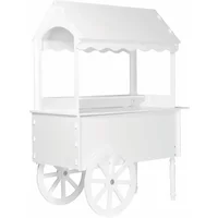 Decorated Wood Dessert Cart for Parties Easy to Assemble campi,Quality product.