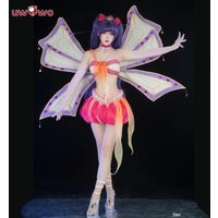 LAST BATCH UWOWO Bloomm Enchantixx Season3 Musaa Cosplay Costume Big Fairy Wings Cosplay Outfit Butterfly Fairy Wing