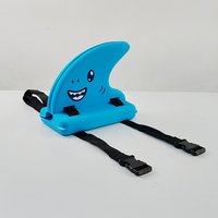 Children’s Back Float Kid's Shark Fin Back Float Board Eye-Catching Color Auxiliary Float Board For Swimming Pools Lakes Healthy