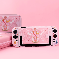 Nintendo Switch 2 Case Protection Cover Pink Kawaii Anime Dockable Protective Shell For Nintendo Switch 2 Controller JoyCon