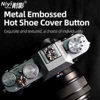 Metal Hot Shoe Cover Button Retro Ancient Silver Dust-proof for Fujifilm XS20 XT50 XM5 XT30 Nikon Canon Sony Camera Cap Protect