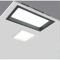 1PCS square lamp, rectangular tube lamp, embedded LED ultra-thin perforated light, ceiling light 12W 18W 24W 220V240V