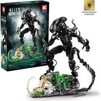 Hot Movie Alien Monster Building Blocks Model Alien Dark Demon King Monster DIY Bricks Assembly Toys Kids Toys Birthday Gifts
